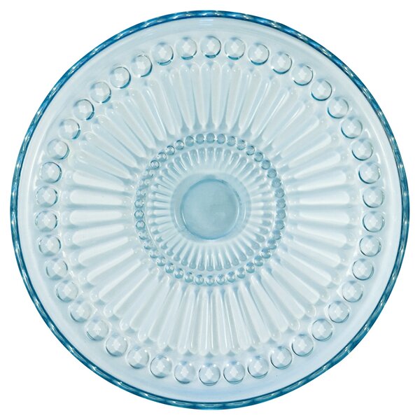Skleněný talíř Alice Pale Blue 18,5 cm