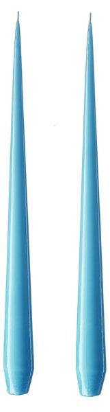 Svíčka Taper 32 cm – 56 Turquoise – set 2 ks