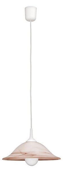 Rabalux 3955 - Lustr ALABASTRO 1xE27/60W/230V alabastrové sklo