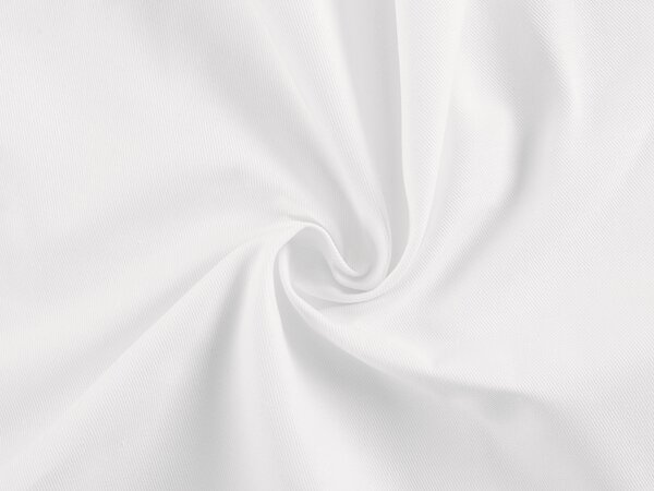 Bavlněný kepr bílý KEP-001 - metráž šířka 300 cm