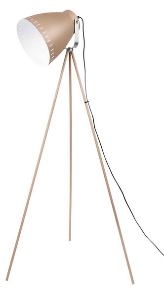 LEITMOTIV Stojací lampa Mingle trijnohá hnědá 64 x 145 cm