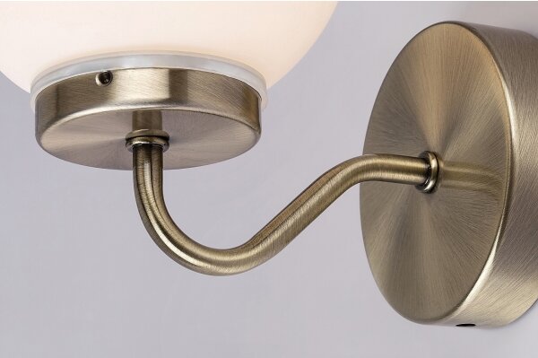 Rabalux 1302 - Koupelnové nástěnné svítidlo TOGO 1xE14/40W/230V IP44