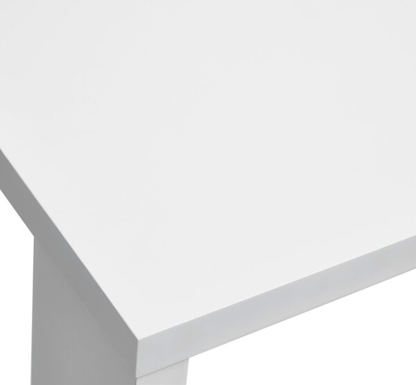 BAROVÝ STŮL, vysoce lesklá bílá, 120/107/60 cm - Barové stoly, Online Only