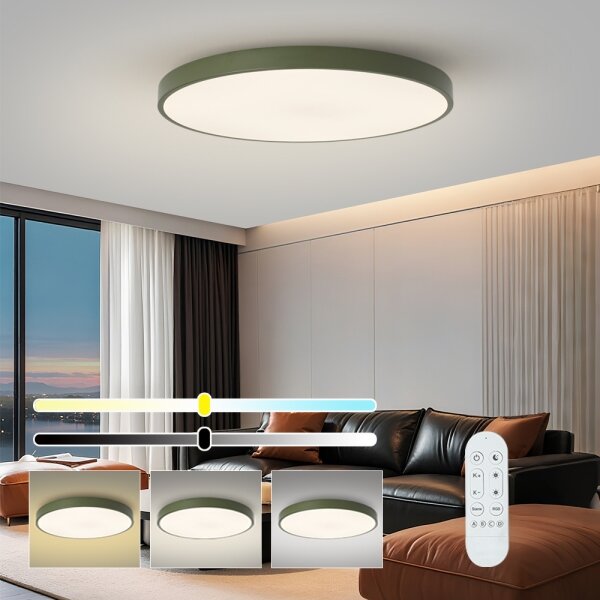 Brilagi-LED Stm svítidlo POOL SMART LED/128W/230V 100 cm Wi-Fi Tuya+DO zelená