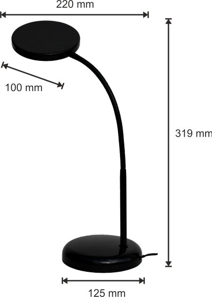 LED stolní lampa ANITA LED/6W/230V