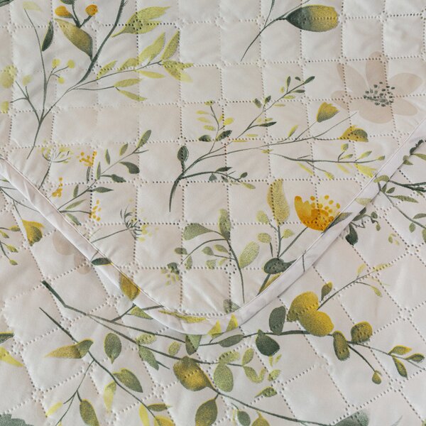 Přehoz na postel CITRUS GARDEN, bílý Rozměr: 170 x 210 cm