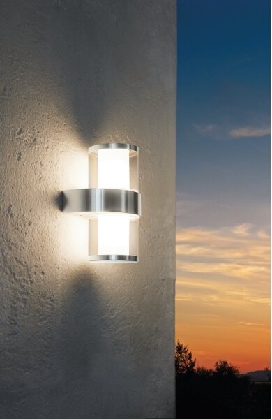 Eglo 94799 - Venkovní nástěnné svítidlo BEVERLY 1 2xLED/3,7W/230V IP44