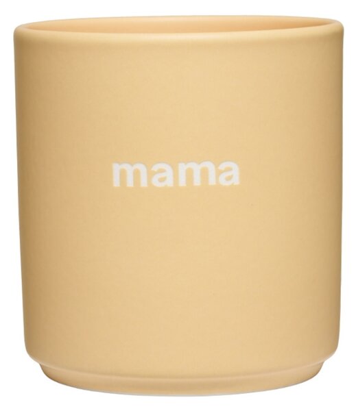 Porcelánový hrnek Yellow Mama 300 ml