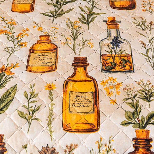 Přehoz na postel APOTHECARY, krémový Rozměr: 220 x 240 cm