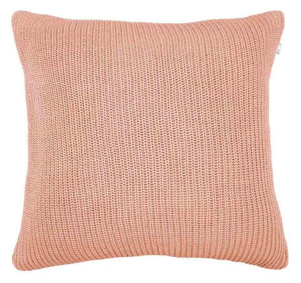 PRESENT TIME Polštář Knitted Lines růžový 45 × 45 cm