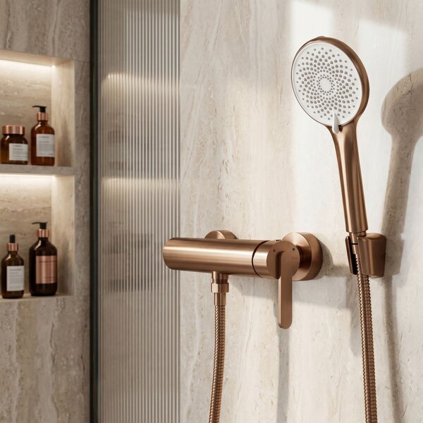 Vanová baterie REA Ontario Side Brush Copper