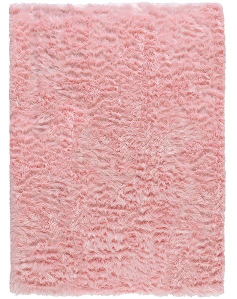 Flair Rugs koberce DOPRODEJ: 120x170 cm Kusový koberec Faux Fur Sheepskin Pink - 120x170 cm