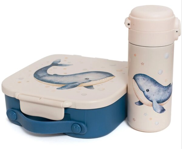 Dětská termo lahev Whale 350 ml