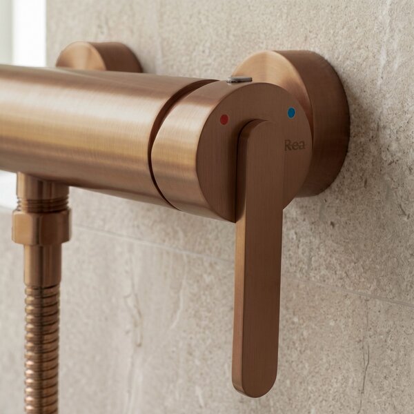 Vanová baterie REA Ontario Side Brush Copper