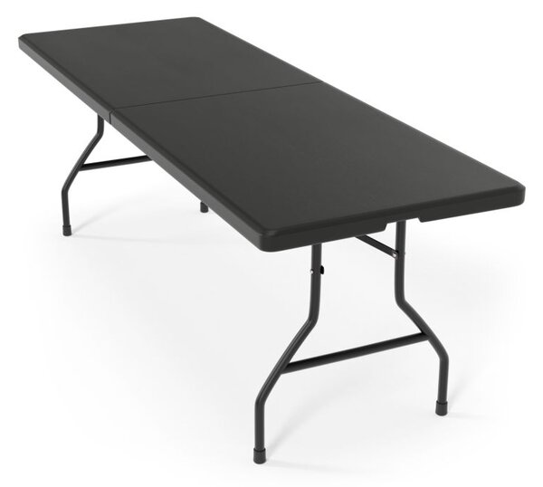 Jago Skládací stůl pro 8 osob, 183 cm, černý