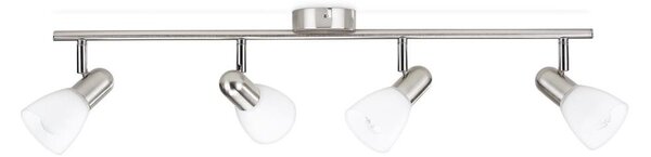 Philips Massive 50234/17/E7 - Bodové svítidlo BURLAP 4xE14/40W matný chrom