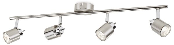 Philips Massive 50314/17/E7 - Bodové svítidlo MERANTI 4xGU10/35W/230V
