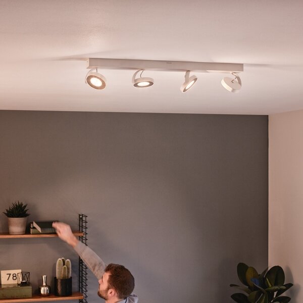 Philips 53174/31/P0 - Stmívatelné bodové svítidlo MYLIVING CLOCKWORK 4xLED/4,5W
