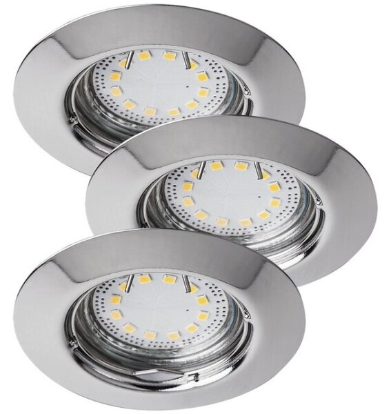Rabalux 1047 - SADA 3xLED Podhledové svítidlo LITE 3xGU10-LED/3W/230V