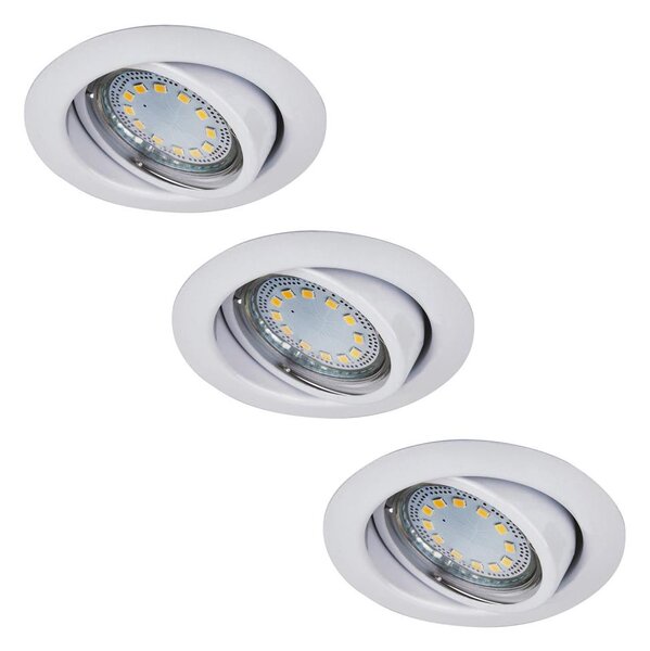 Rabalux 1049 - SADA 3xLED Podhledové svítidlo LITE 3xGU10-LED/3W/230V