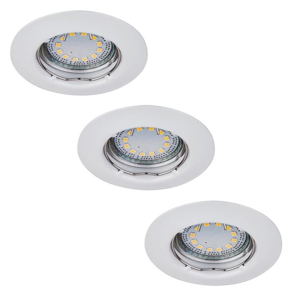 Rabalux 1046 - SADA 3xLED Podhledové svítidlo LITE 3xGU10-LED/3W/230V