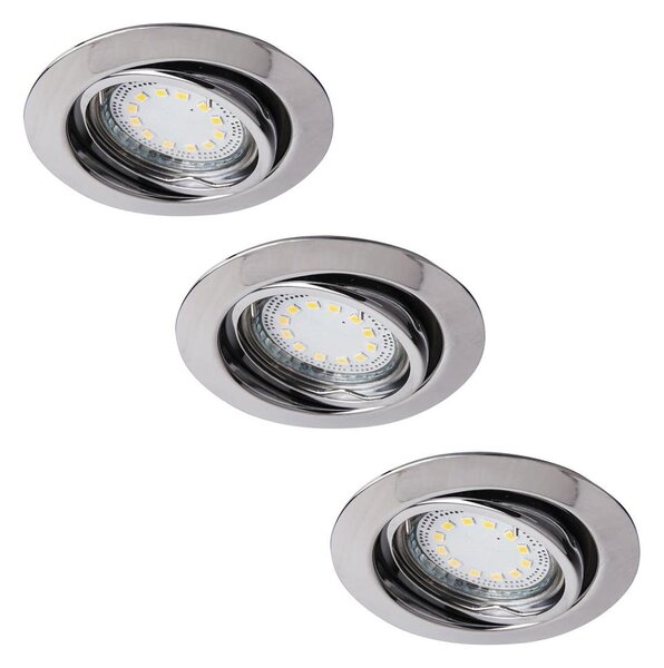 Rabalux 1050 - SADA 3xLED Podhledové svítidlo LITE 3xGU10-LED/3W/230V