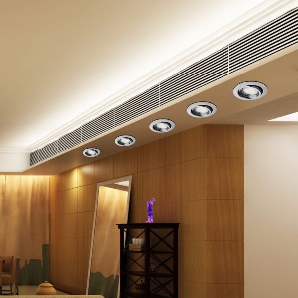 Rabalux 1050 - SADA 3xLED Podhledové svítidlo LITE 3xGU10-LED/3W/230V