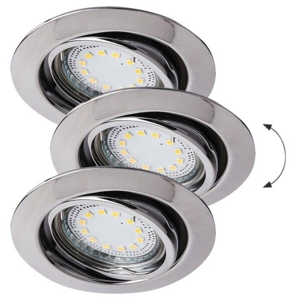 Rabalux 1050 - SADA 3xLED Podhledové svítidlo LITE 3xGU10-LED/3W/230V