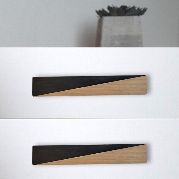 Úchytky LONG DIAGONAL DUB 15 cm 3,5 cm