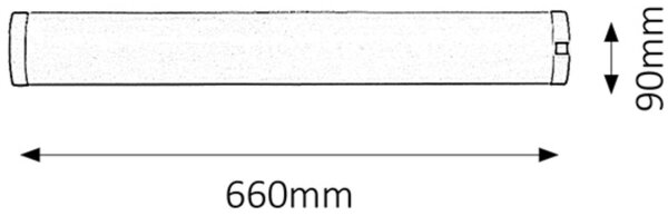 Rabalux 2329 - Podlinkové svítidlo SOFT G13/18W/230V