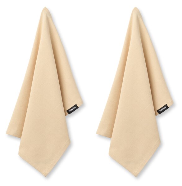 Utěrka z organické bavlny Soft Sand – set 2 ks