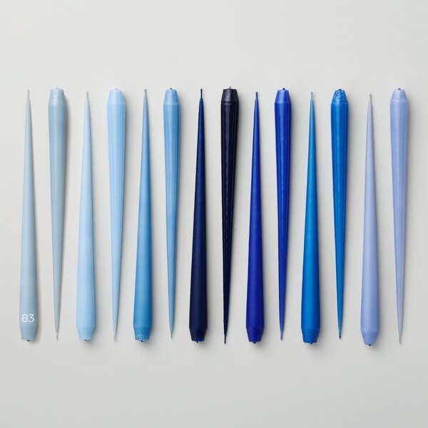 Svíčka Slim 32 cm – 83 Dusty Blue