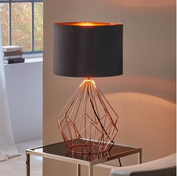 Eglo 95185 - Stolní lampa PEDREGAL 1xE27/60W/230V