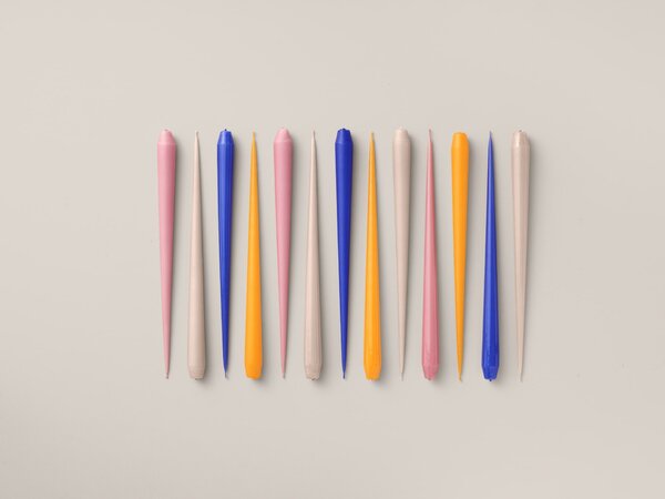 Svíčka Slim 32 cm – 48 Cornflower