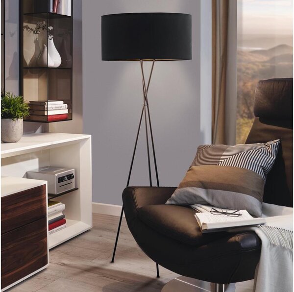 Eglo 95541 - Stojací lampa FONDACHELLI 1xE27/60W/230V