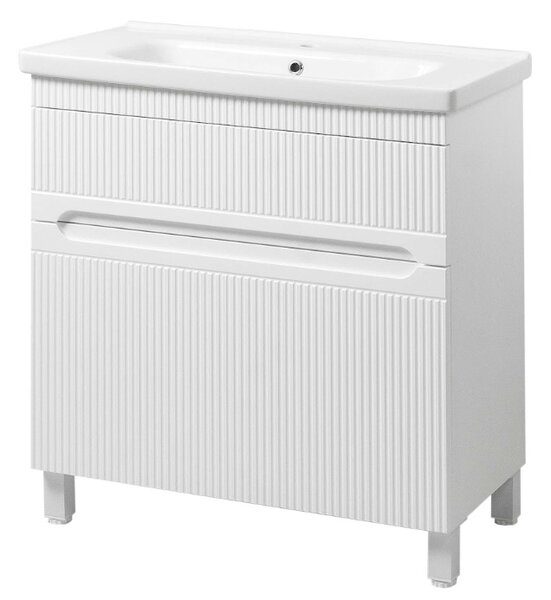 Lavedo Aria White 65 koupelnová skříňka s umyvadlem