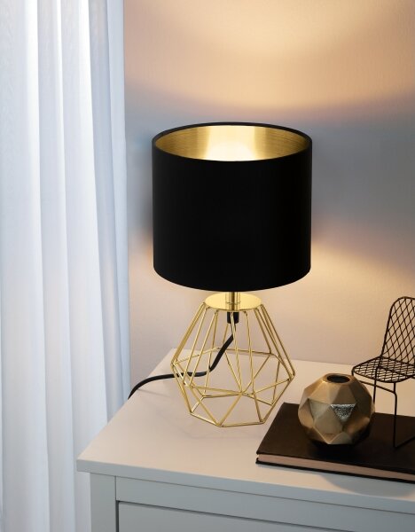 Eglo 95788- Stolní lampa CARLTON 2 1xE14/60W/230V