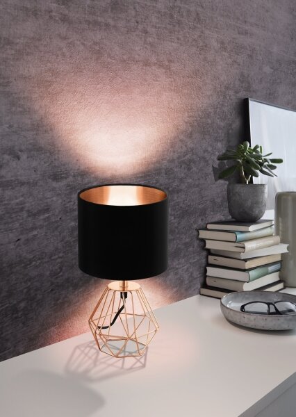Eglo 95787- Stolní lampa CARLTON 2 1xE14/60W/230V