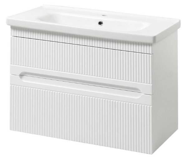 Lavedo Aria Air White 80 koupelnová skříňka s umyvadlem