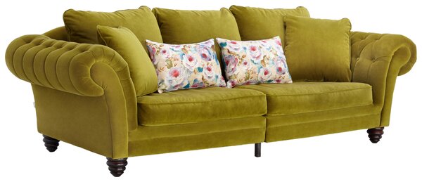 MEGA POHOVKA, textil, zelená Ambia Home - Velké pohovky