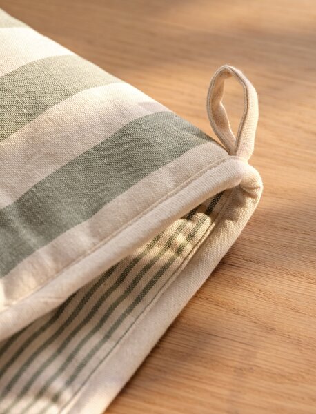 Dvojitá chňapka Harlton Rosemary Stripes