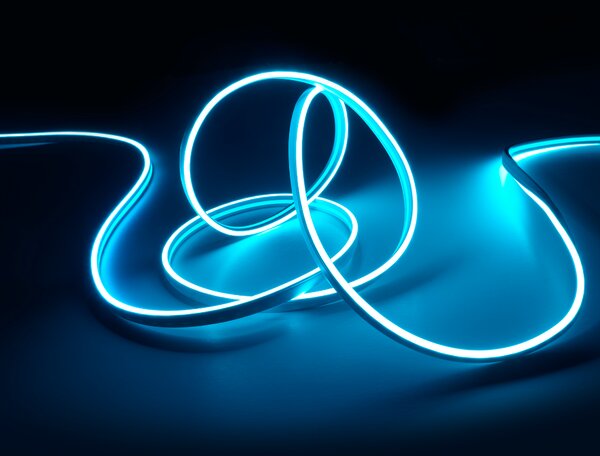 Trio R65583100 NEON - LED neonový RGB pásek, LED 14W, 1200lm, 3000K, 3 metry (Neonový LED barevný pásek s dálkovým ovladačem o délce 3 metry)