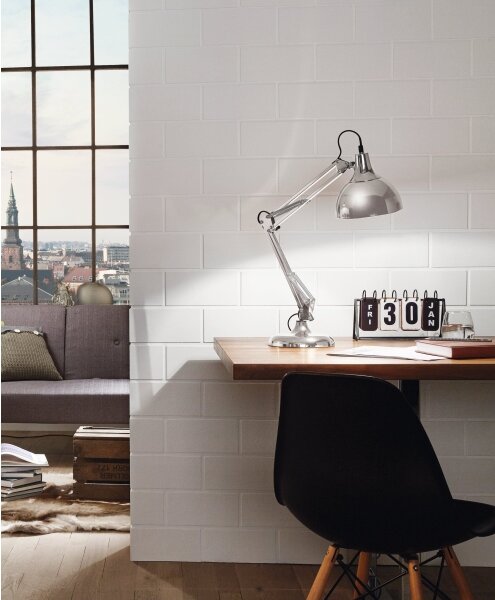 Eglo 94702 - Stolní lampa BORGILLIO 1xE27/40W/230V