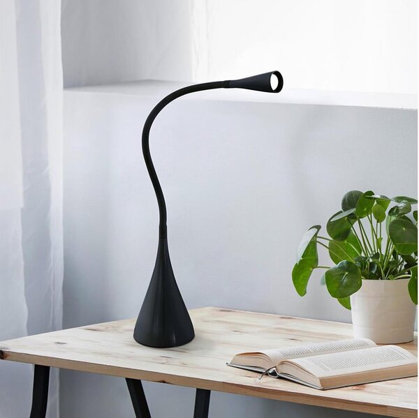 Eglo 64975 - LED Stmívatelná stolní lampa SNAPORA PRO LED/3,5W/230V 3000K černá