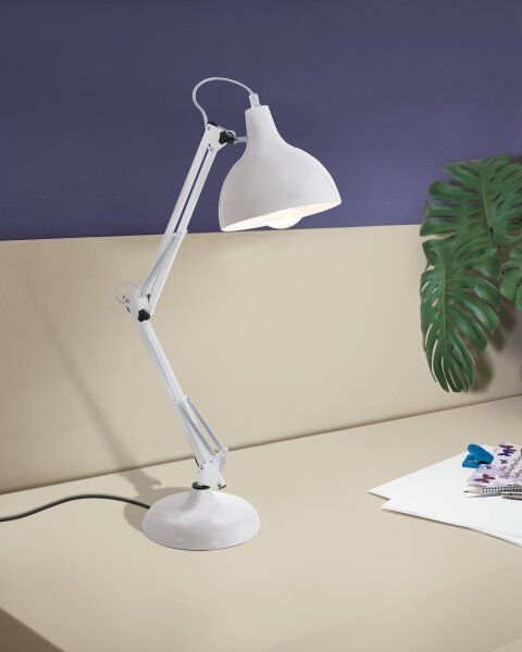 Eglo 94699 - Stolní lampa BORGILLIO 1xE27/40W/230V