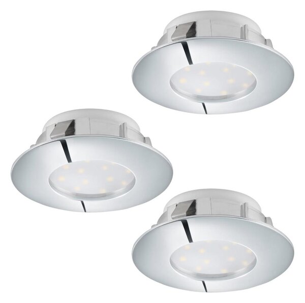 Eglo 95822 - SADA 3x LED podhledové svítidlo PINEDA LED/4,9W/230V