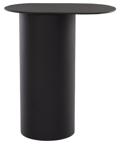 Jotex Černý kovový odkládací stolek WEMMEL 51 x 30,5 cm