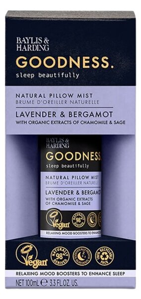 Vonný sprej na polštář Goodness Sleep Lavender/Bergamot 100 ml
