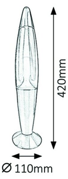 Rabalux 7011 Dekorativní svítidlo Lollipop Rainbow