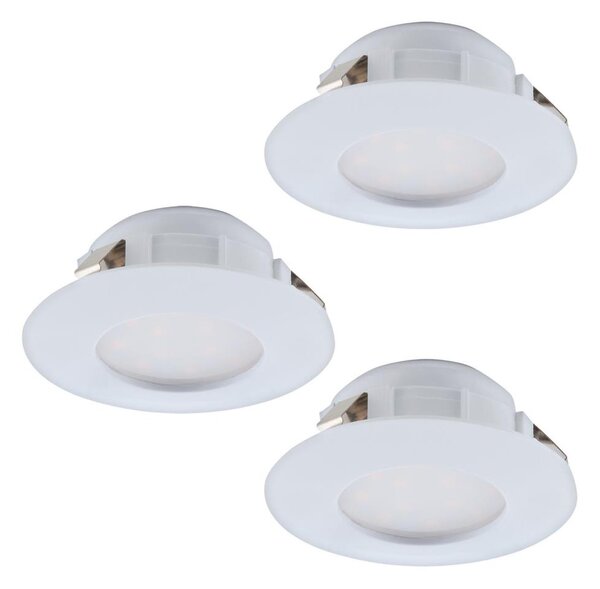 Eglo 95821-SADA 3xLED Koupelnové podhledové svítidlo PINEDA LED/4,9W/230V IP44